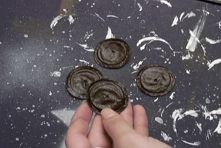 Painting the Bottle Caps