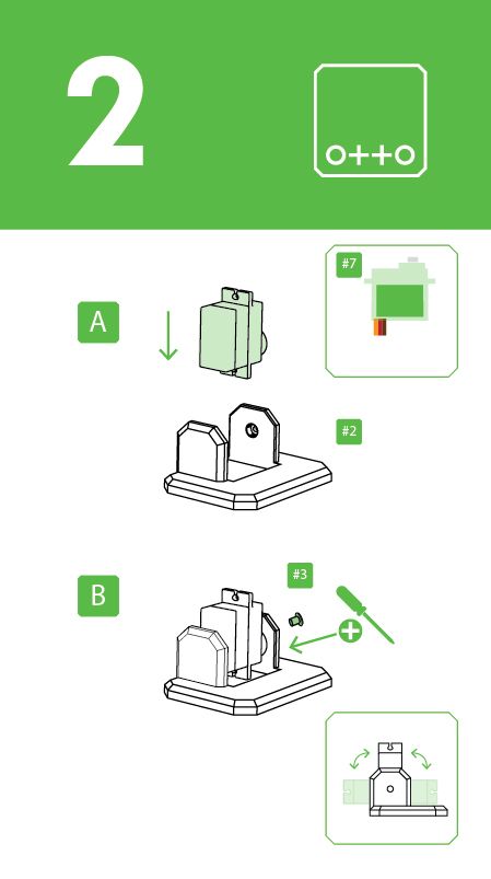 Foot Servos Assembly