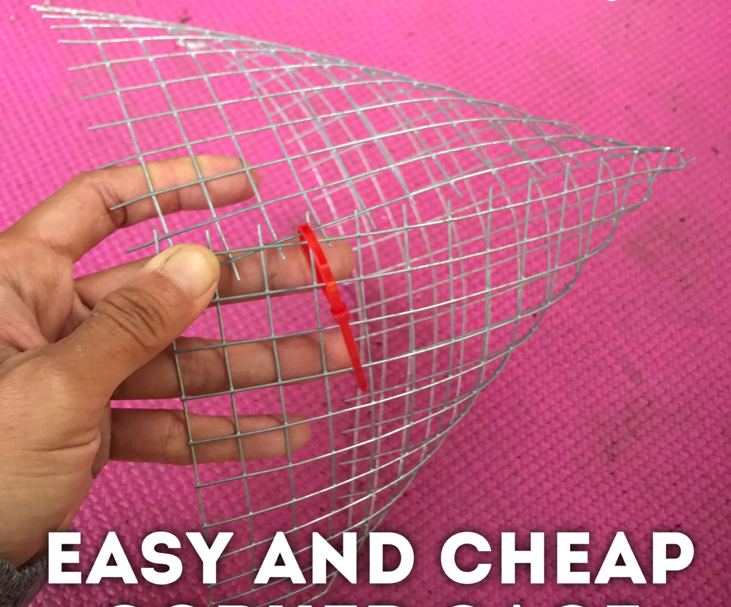 Easy and cheap gopher cage 