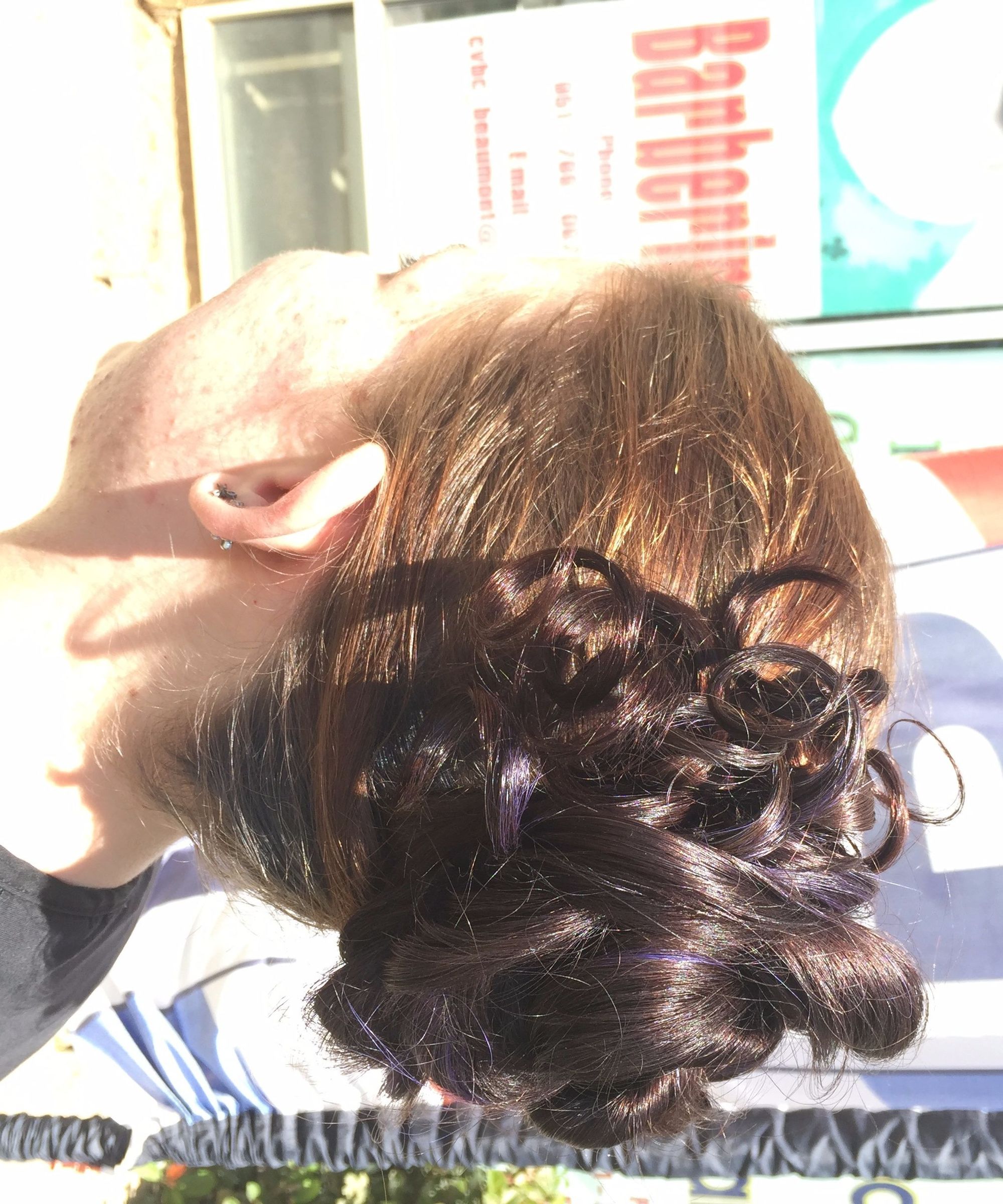 Wedding Style - Floral Bun