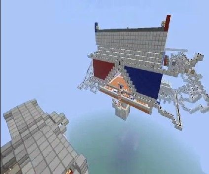 Huge PVP Redstone Basketball Map