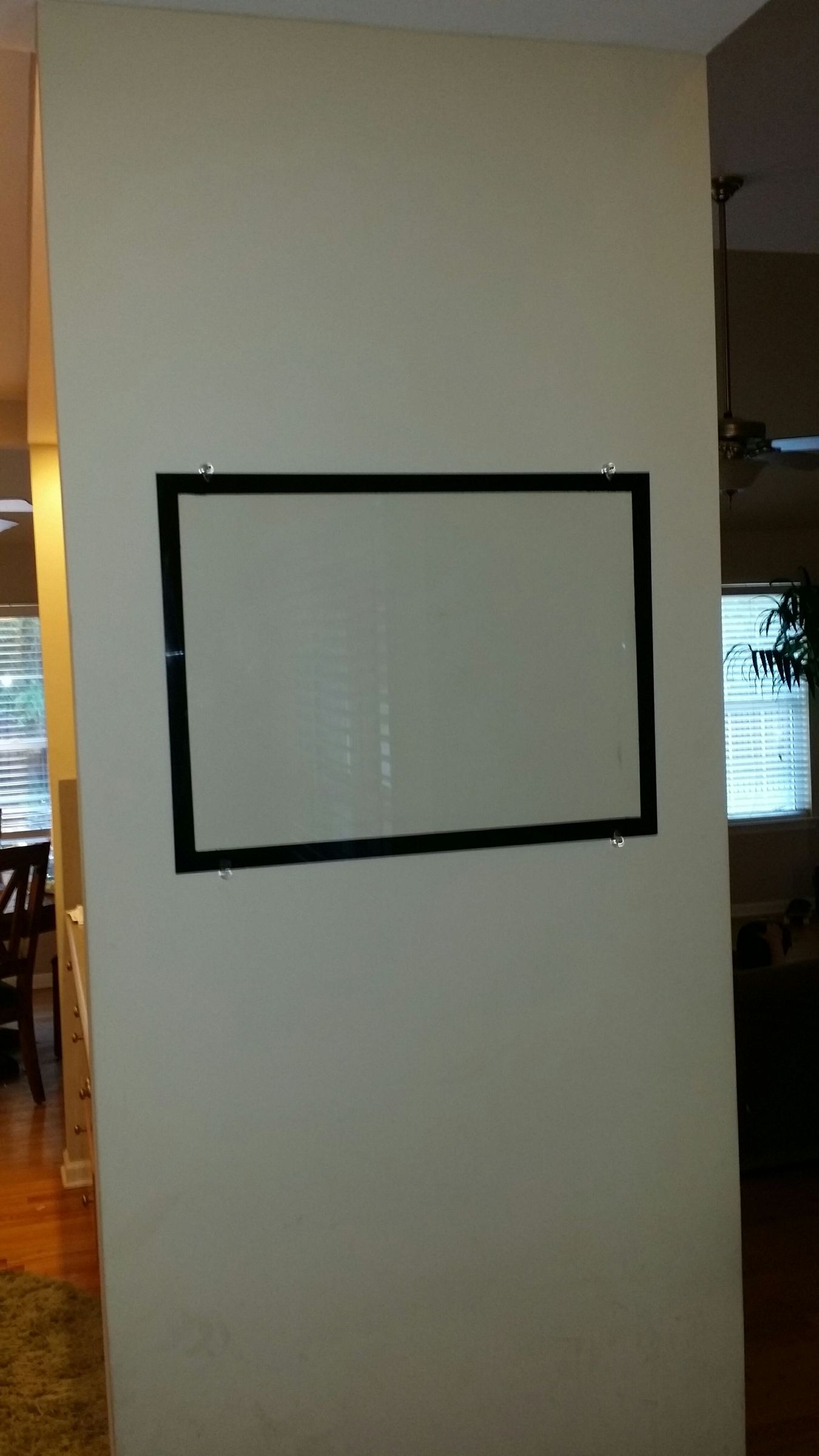 DIY Glass Dry Erase Board 4 Steps Instructables