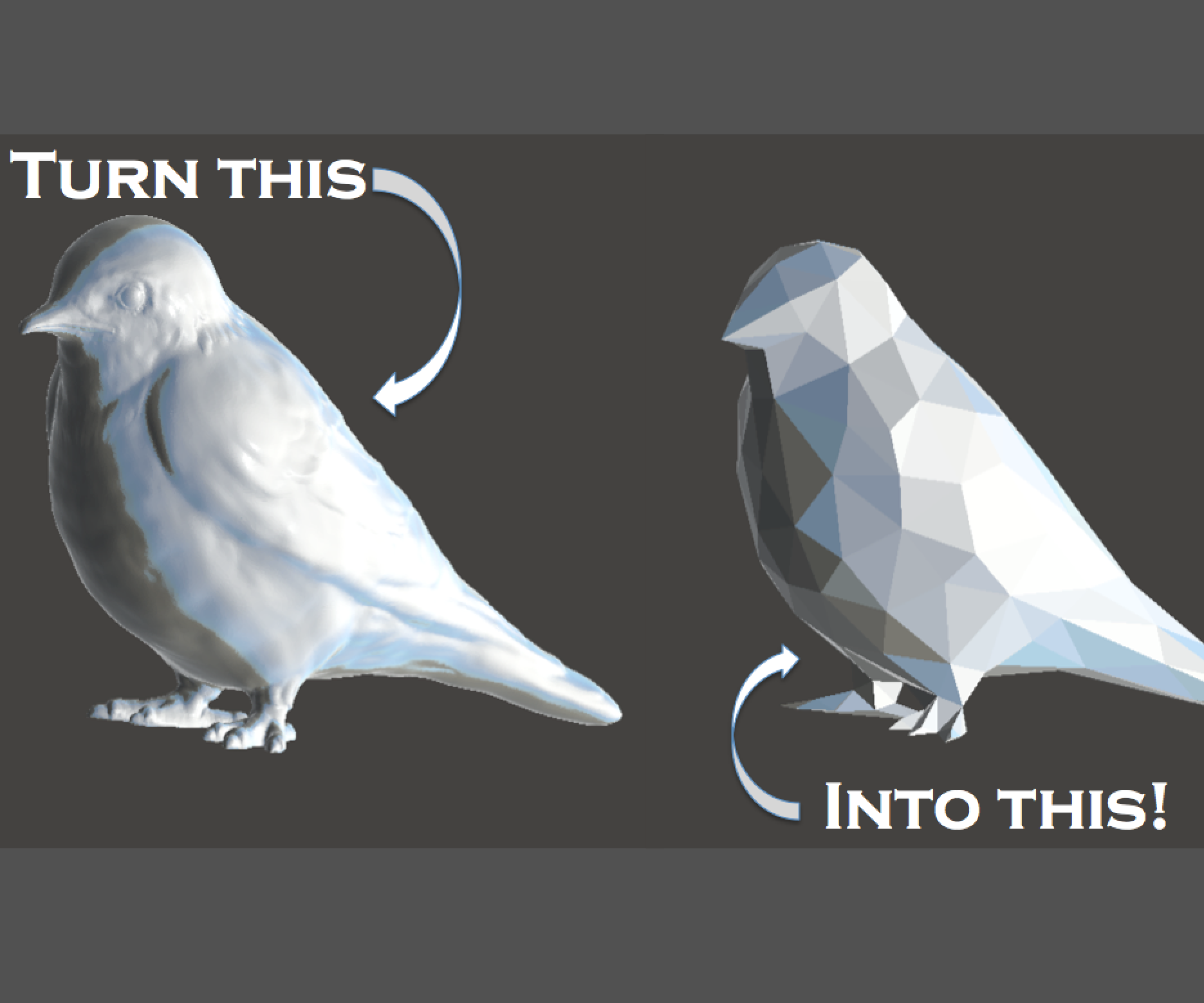Make Low Poly Objects!