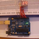 Arduino 7 segment countdown timer