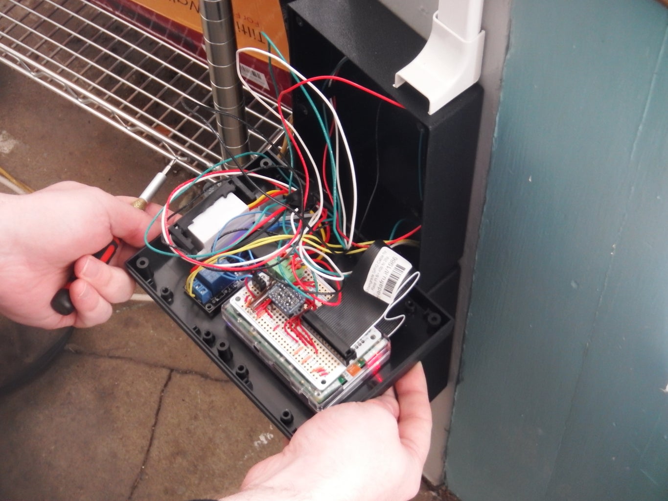 RFID Access Control System with Pictures Circuit Diagram