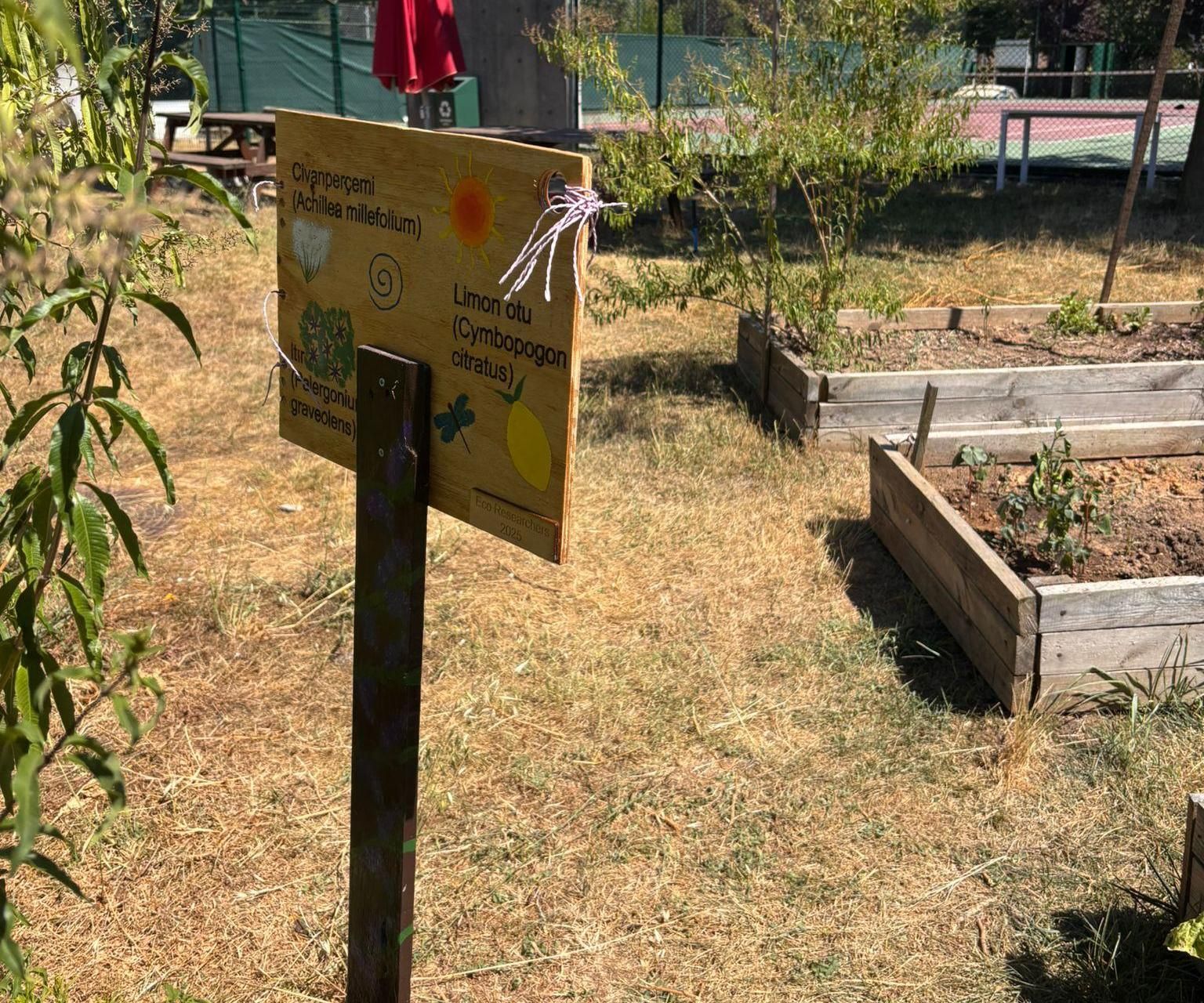 Wooden Garden Sign