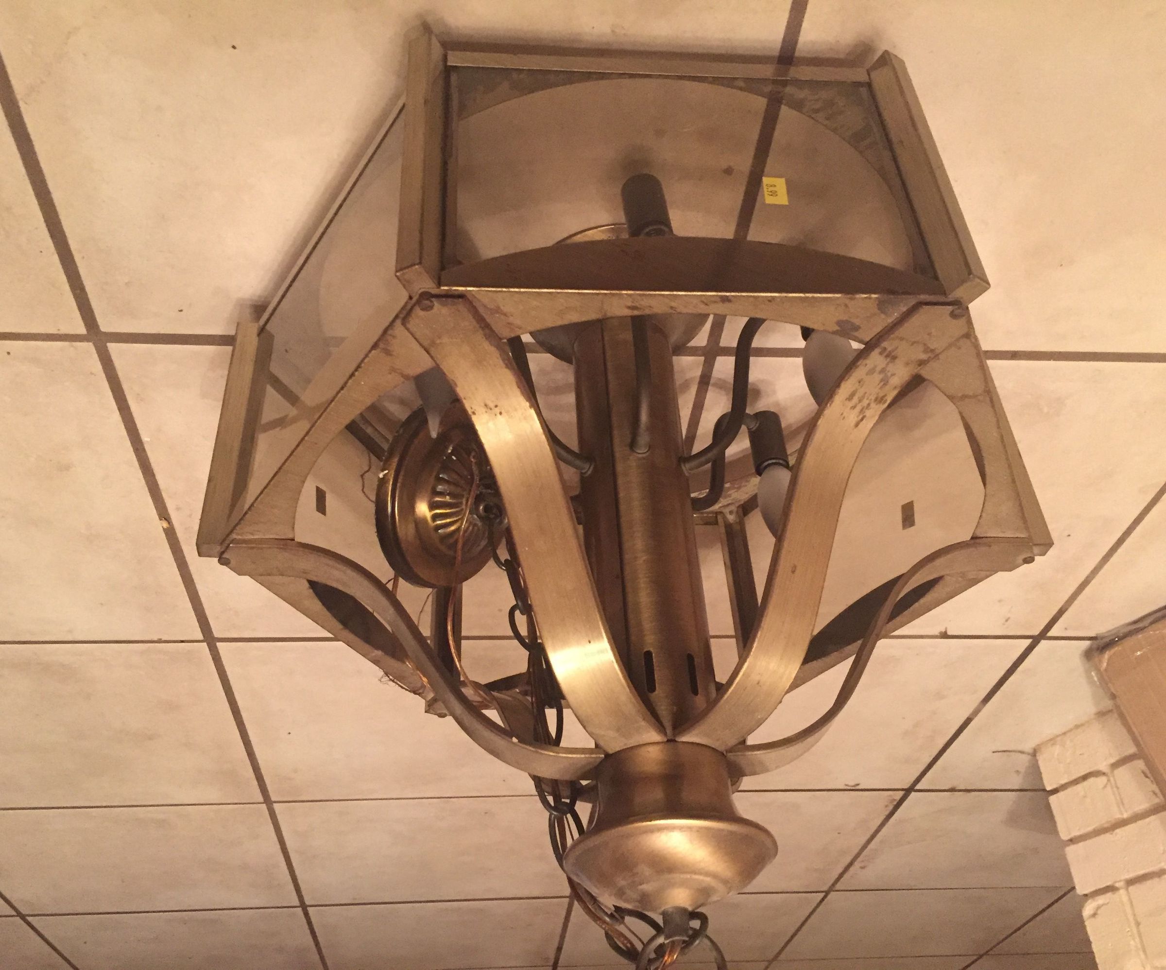 Refurbished Outdoor Chandelier