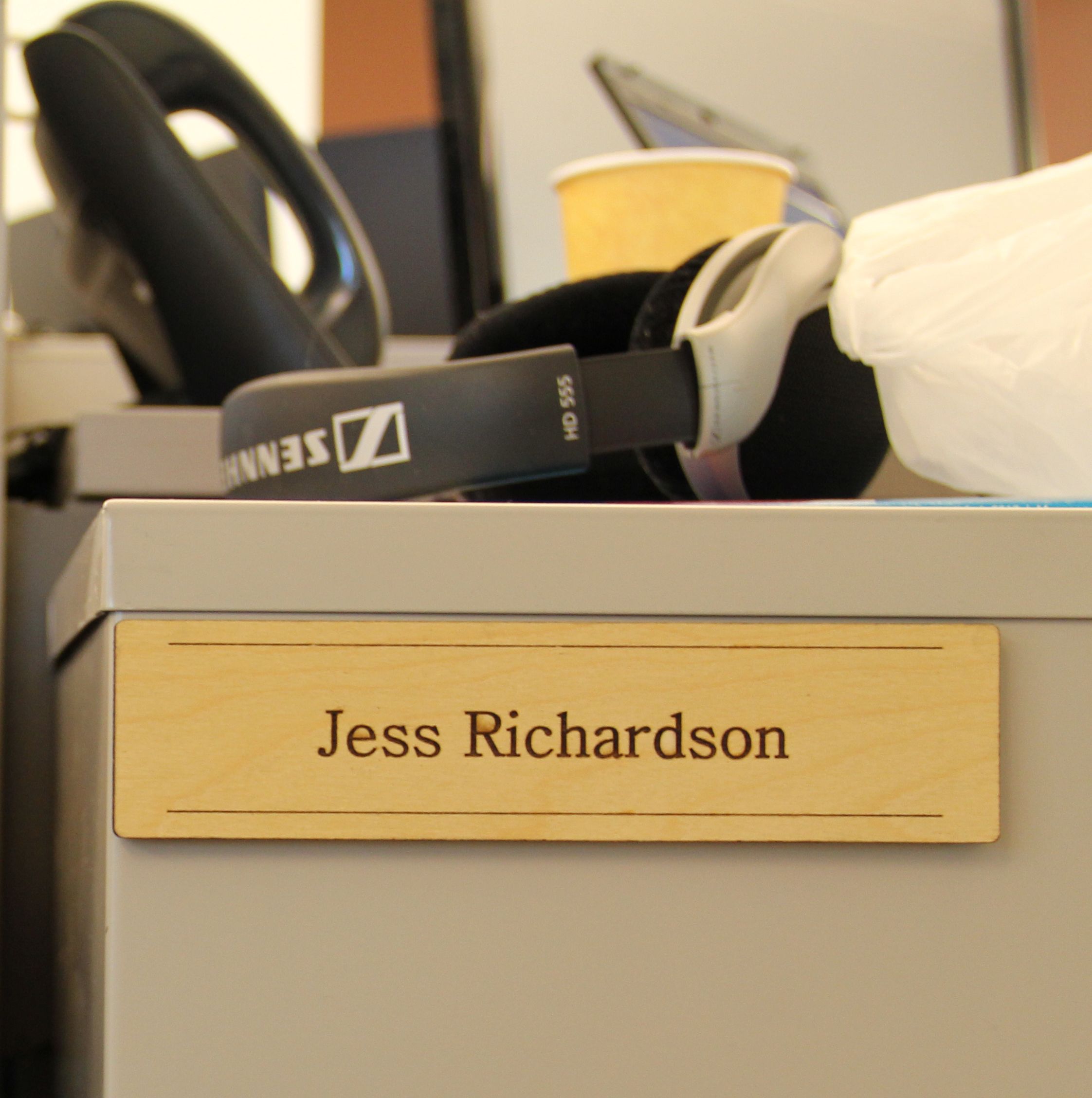 Laser Cut Office Name Plates