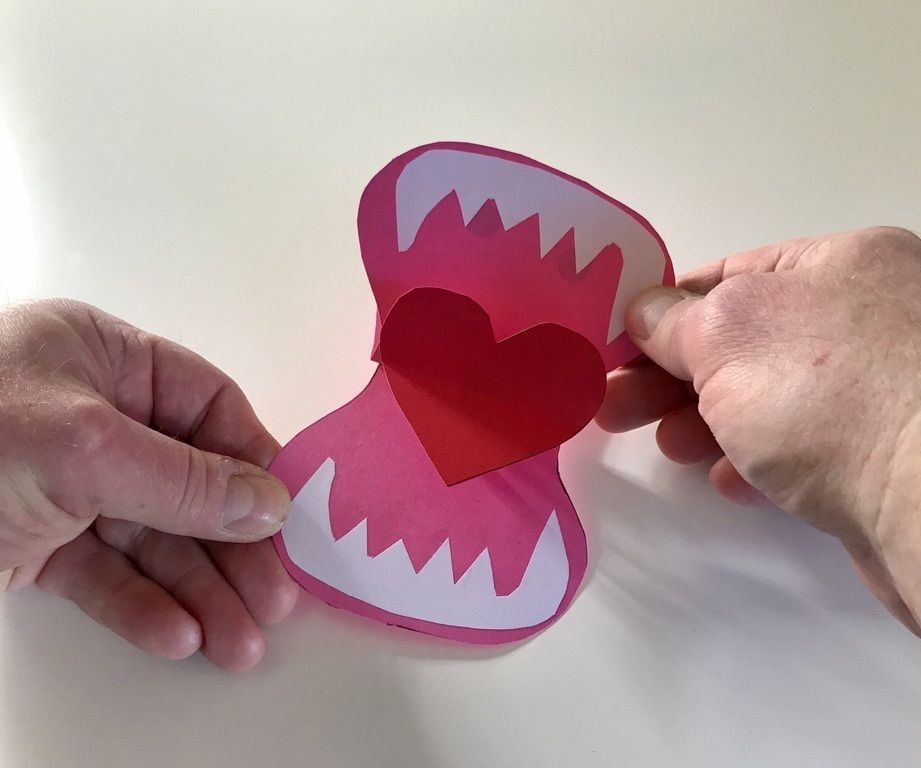 Pop-Up Valentine Hippo