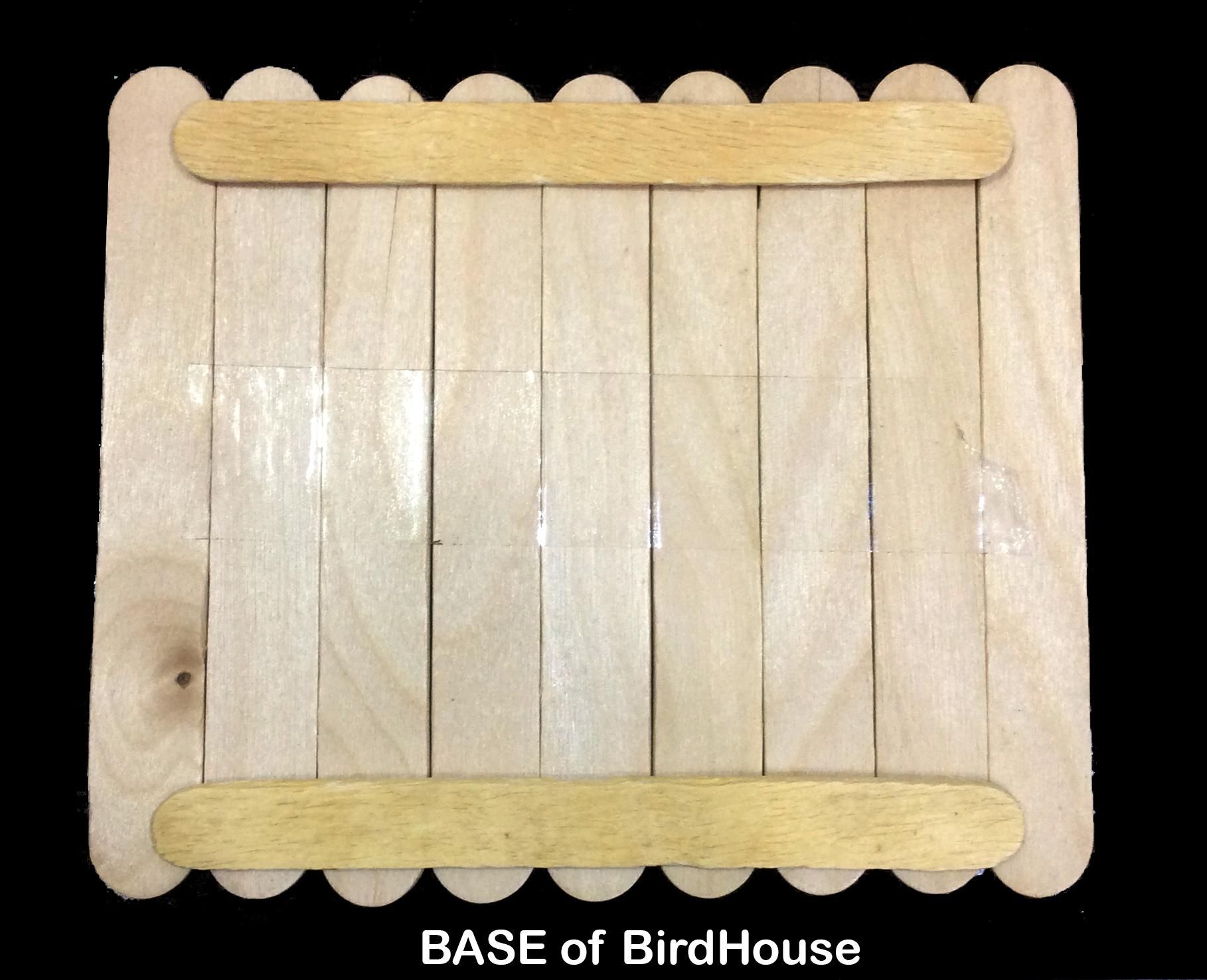 DIY Popsicle Stick BirdHouse : 3 Steps - Instructables