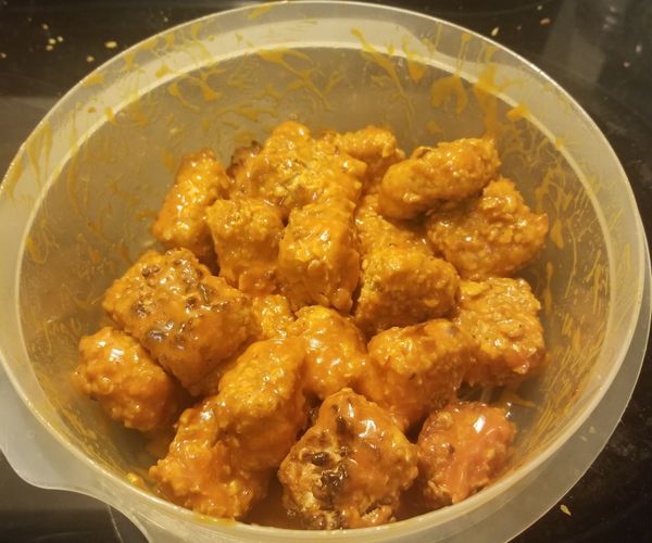 Buffalo Tofu Bites