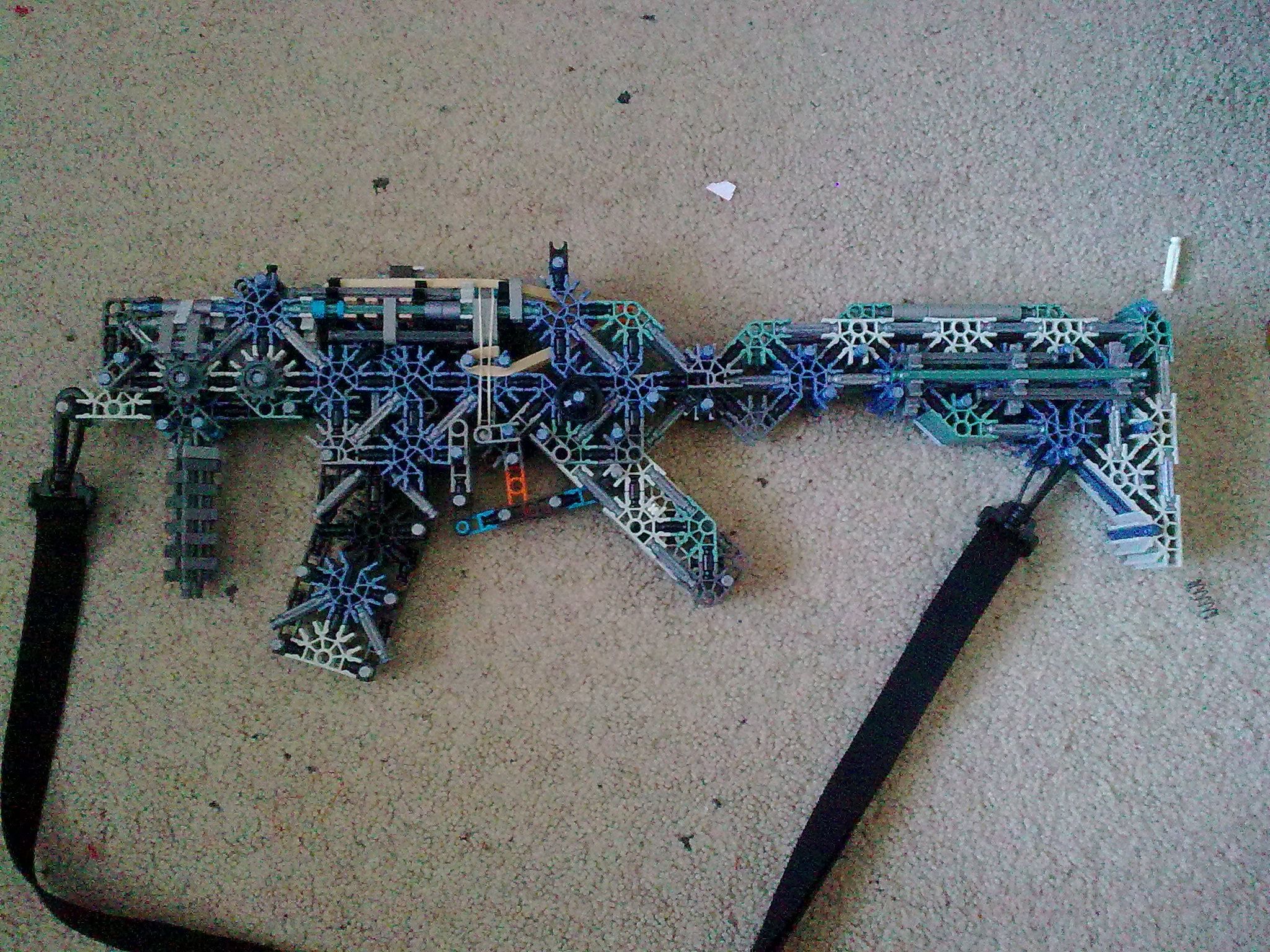 Knex smg (instructions)