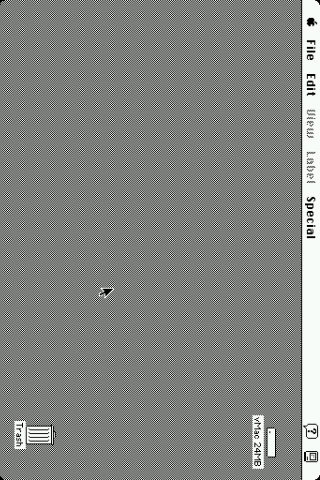 Getting Mac OS 7 on an Ipod Touch.