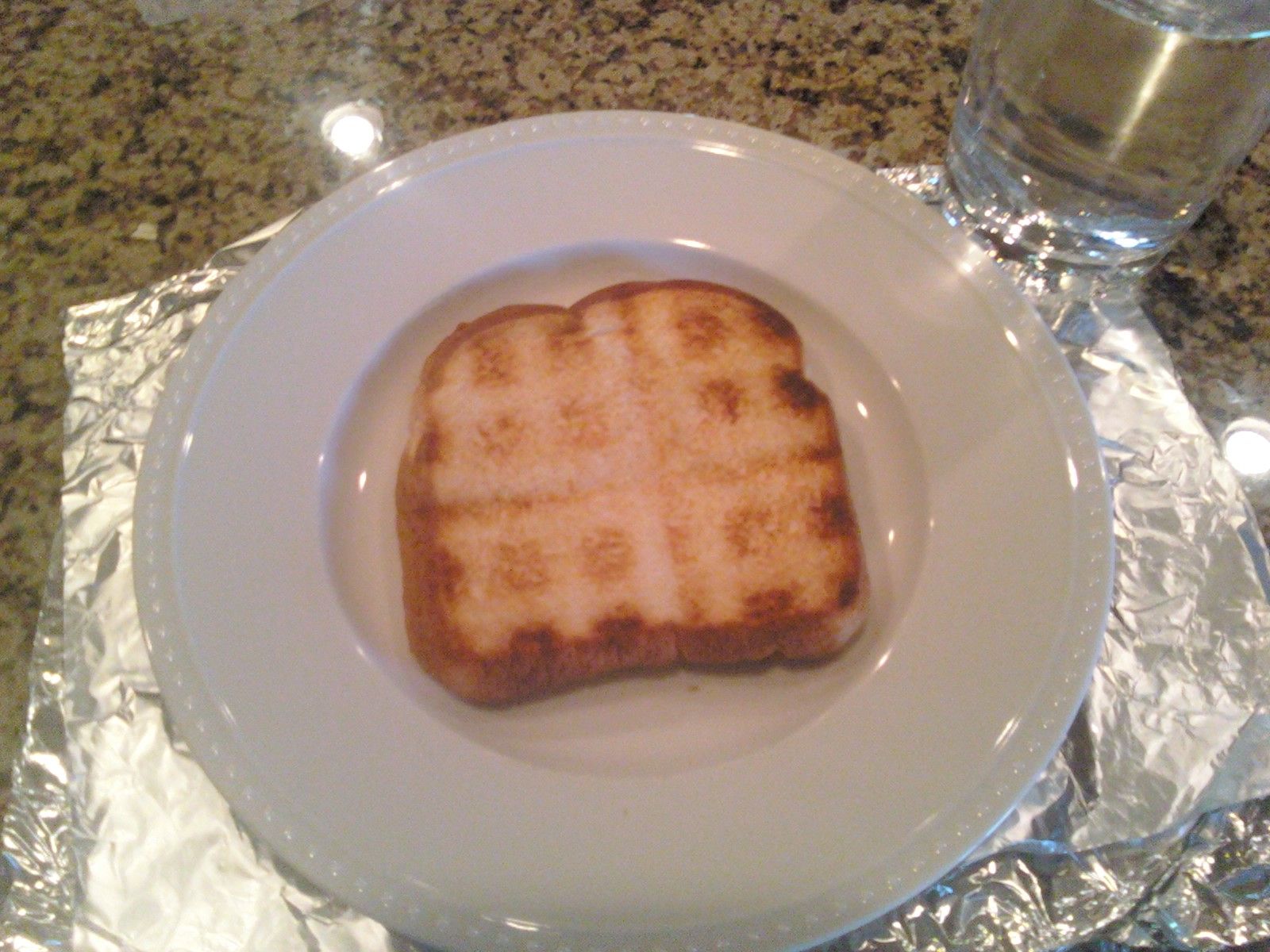 Waffle Sandwich (Sort Of)