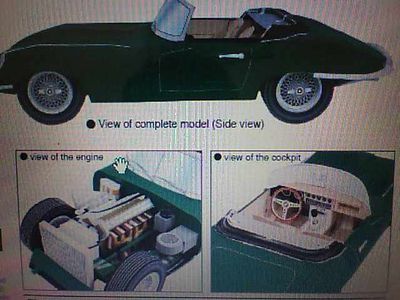 Jaguar E-Type PaperCraft