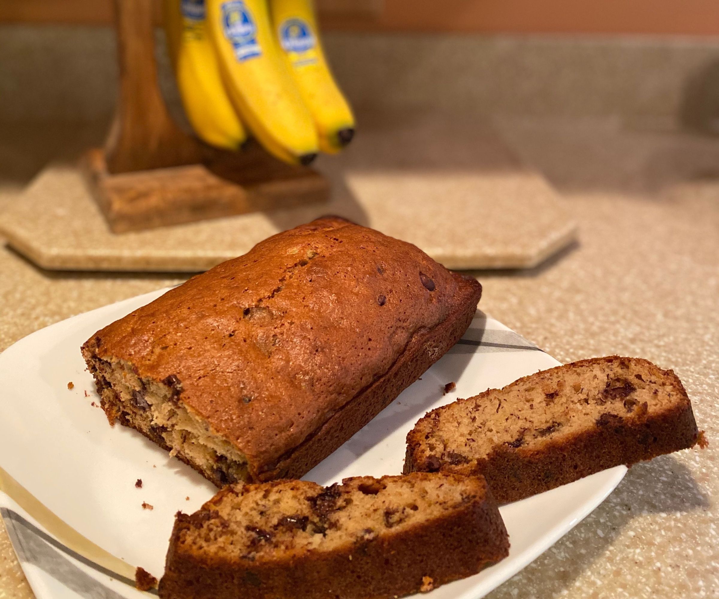 Gigi's Go Blue Banana Bread