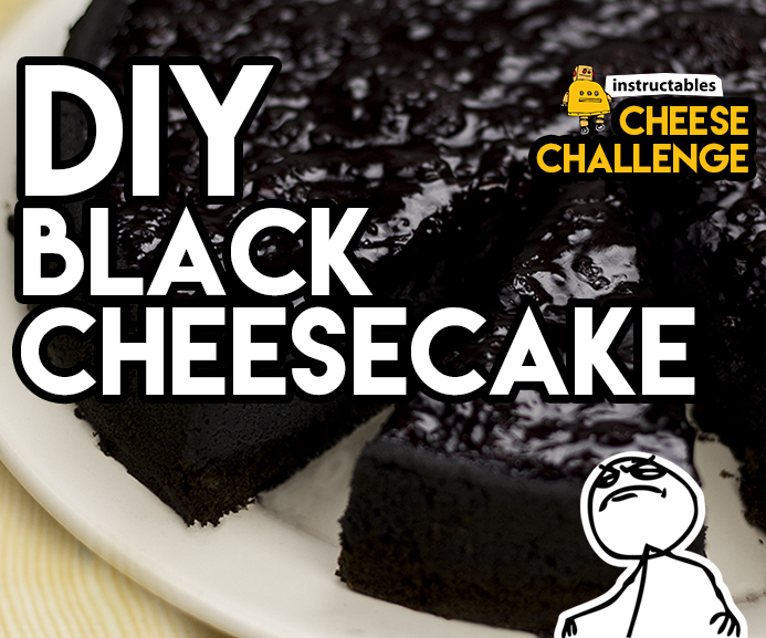 DIY Black Cheesecake