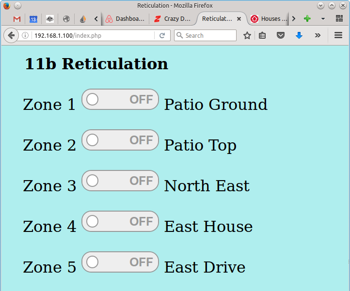 Sprinkler Watering System Timer