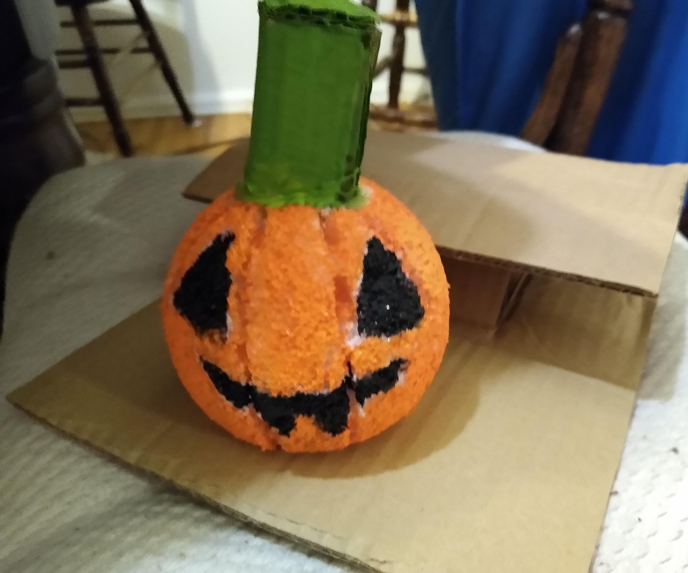 Homemade Fake Pumpkin