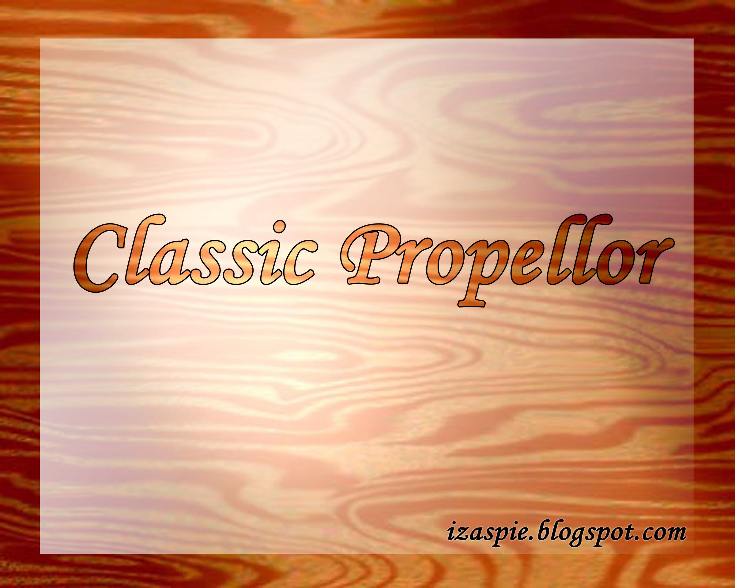 Classic Propellor
