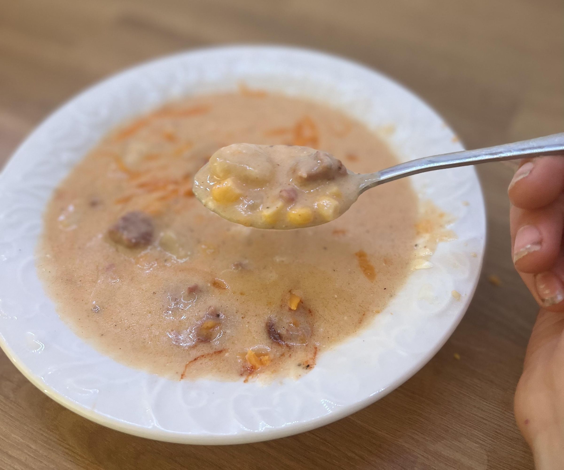 The BEST Cheesy Potato Soup (in an Instantpot!)