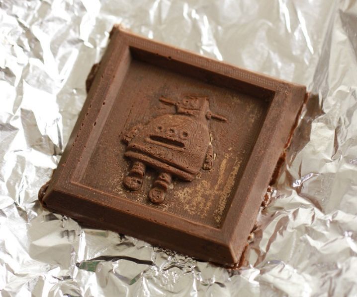 Making Chocolate With 3D Printer