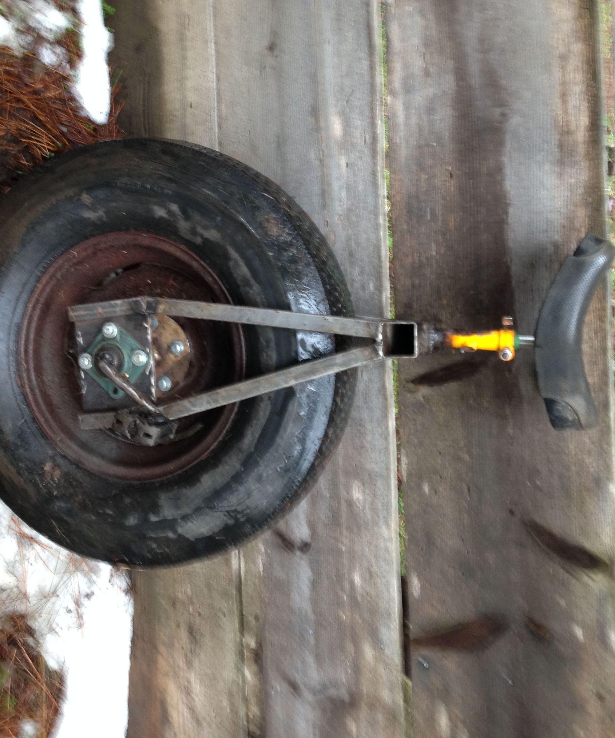 How to Build a Car Tire Unicycle