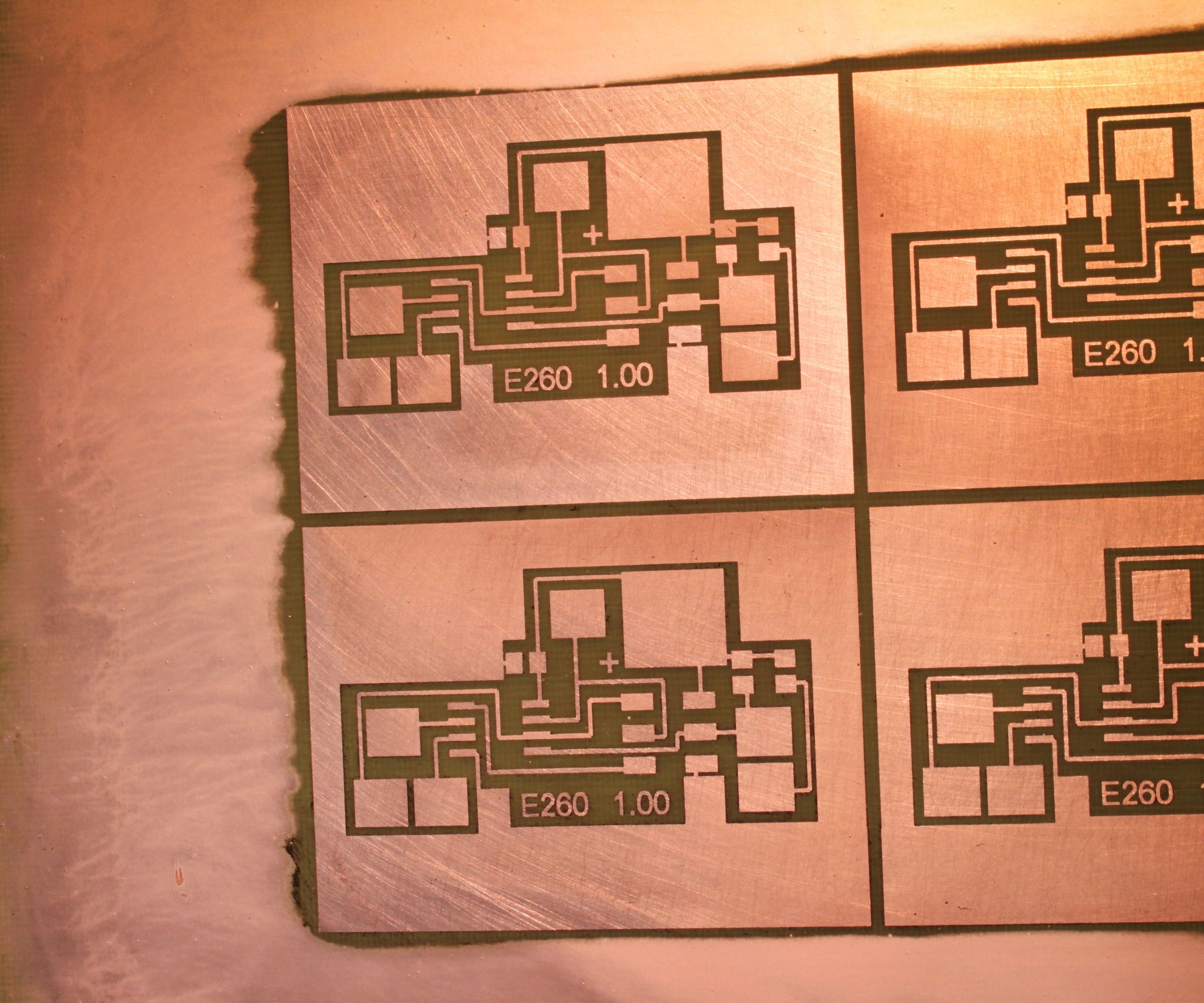 Modification of the Lexmark E260 for Direct Laser Printing of Printed Circuit Boards - MCU Version