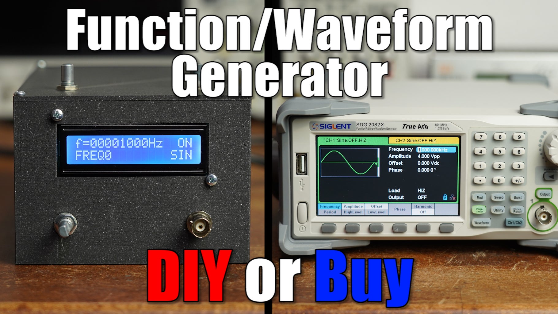 DIY Function/Waveform Generator