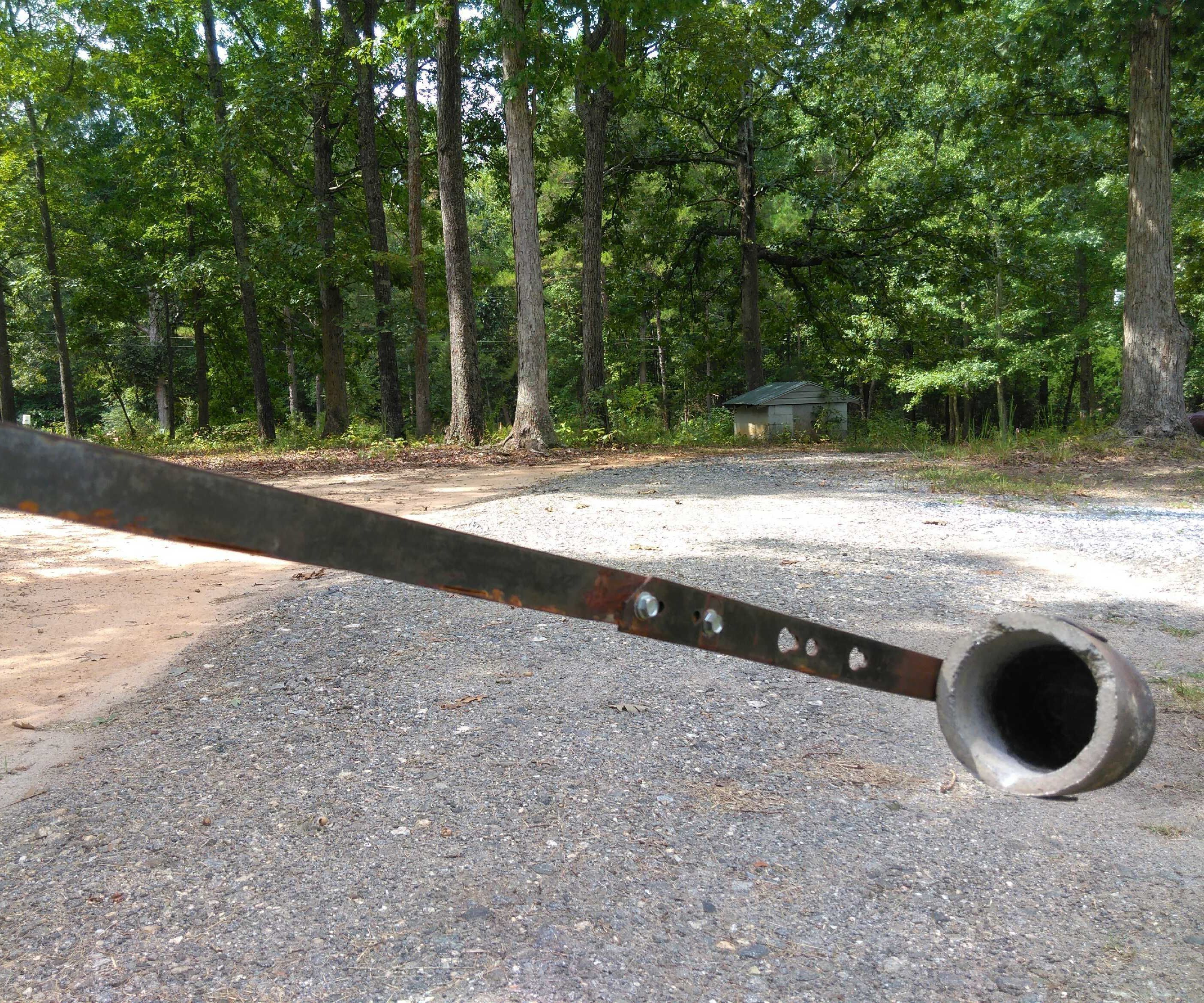 Versatile Crucible Tongs from Old Bed Frame