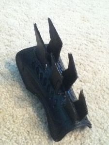 Hot Gluing to Shin Guards