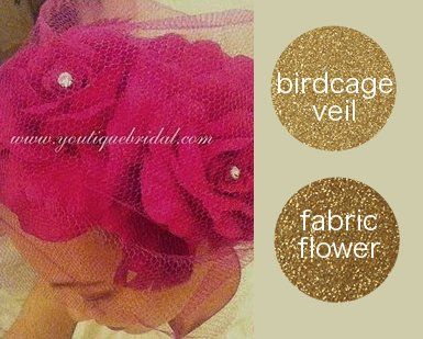 {TANYA} How to Make a Birdcage Wedding Veil Headband