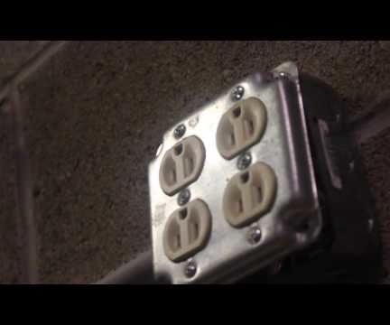 110 Volt Shop Outlet Install-Done Right 