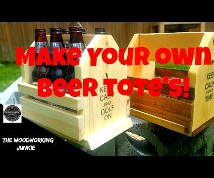 How to Make a Beer Caddie // Then We Get Drunk!