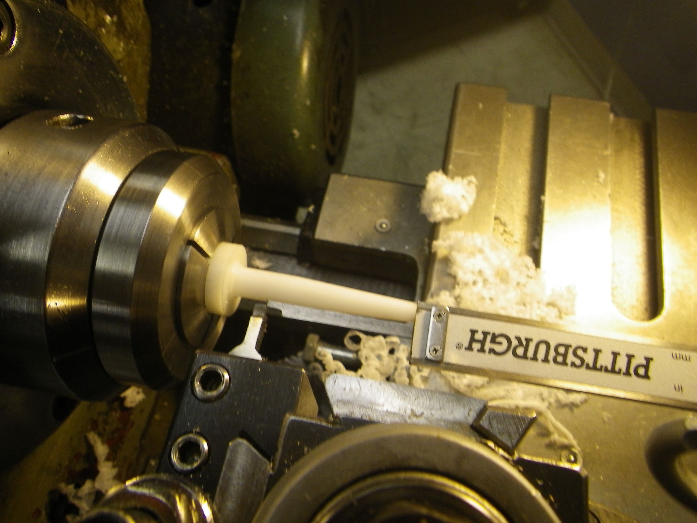 Turning Tapers on the Lathe for Ear Gauges 4 Steps Instructables