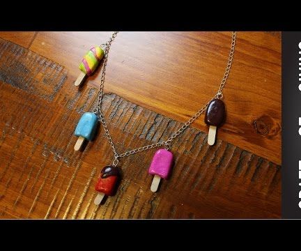 DIY Polymer Clay Ice Cream Necklace | Craft of Giving