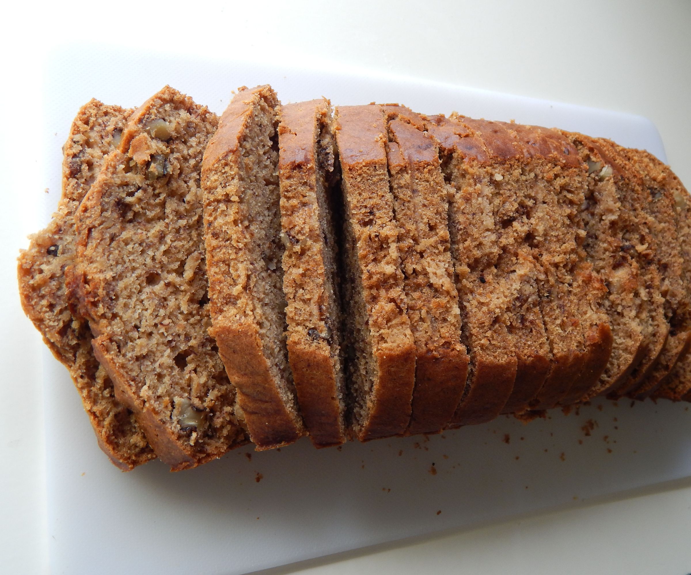 Tasty & Healthy Whole Wheat Banana Bread With Walnuts