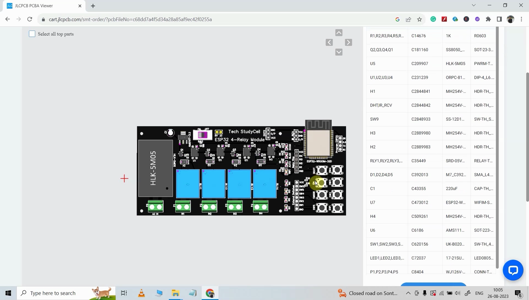 Steps to Order the PCB Assembly From JLCPCB