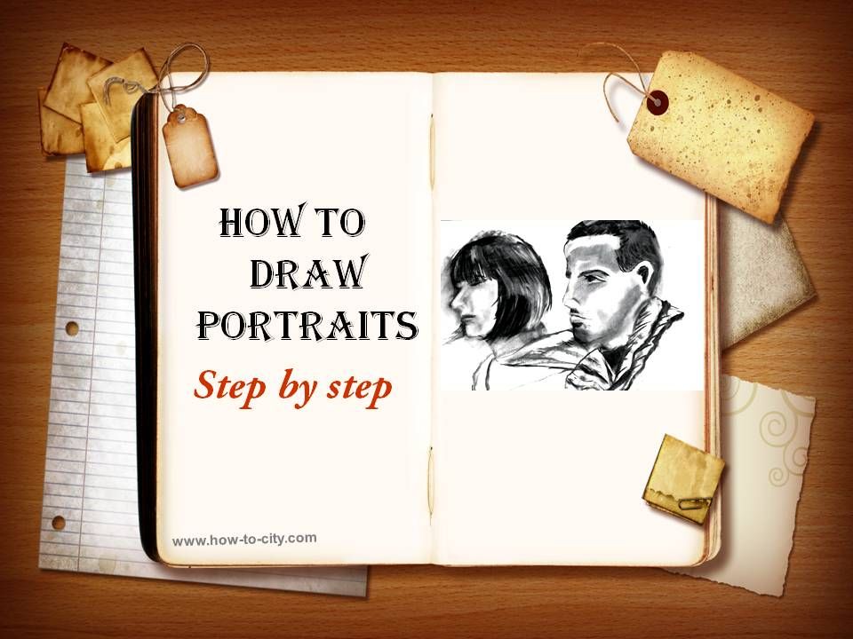 How to Draw Portraits-Step by Step Instruction