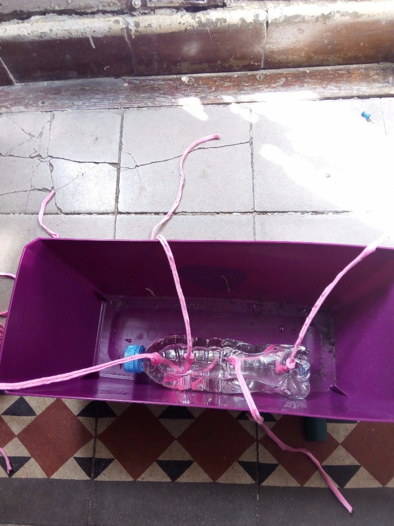 Step 5: Put the Bottle in the Planter