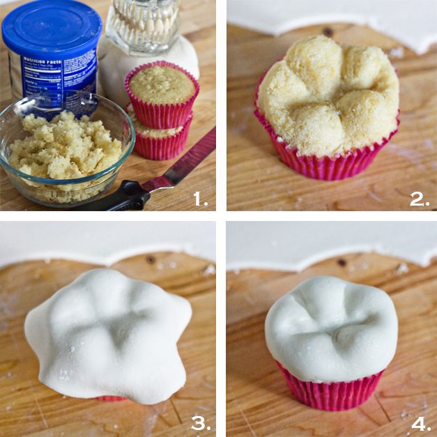 Tooth Cupcakes