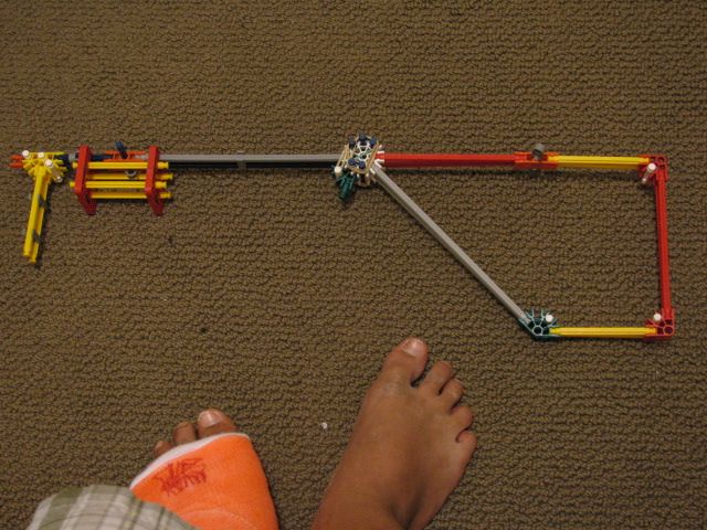 How to Make a K'nex Rubber Band Gun With Real Trigger