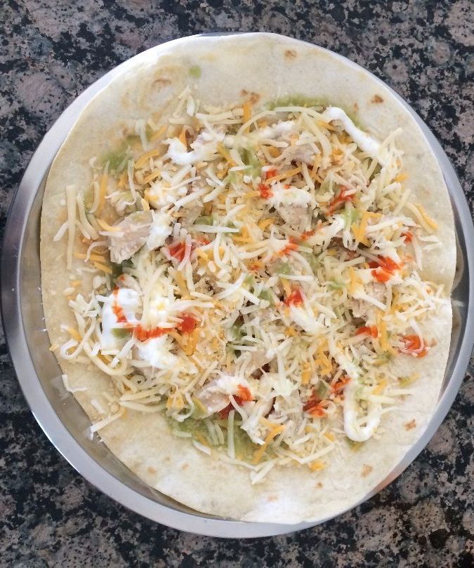 Hot & Spicy Chicken Quesadilla