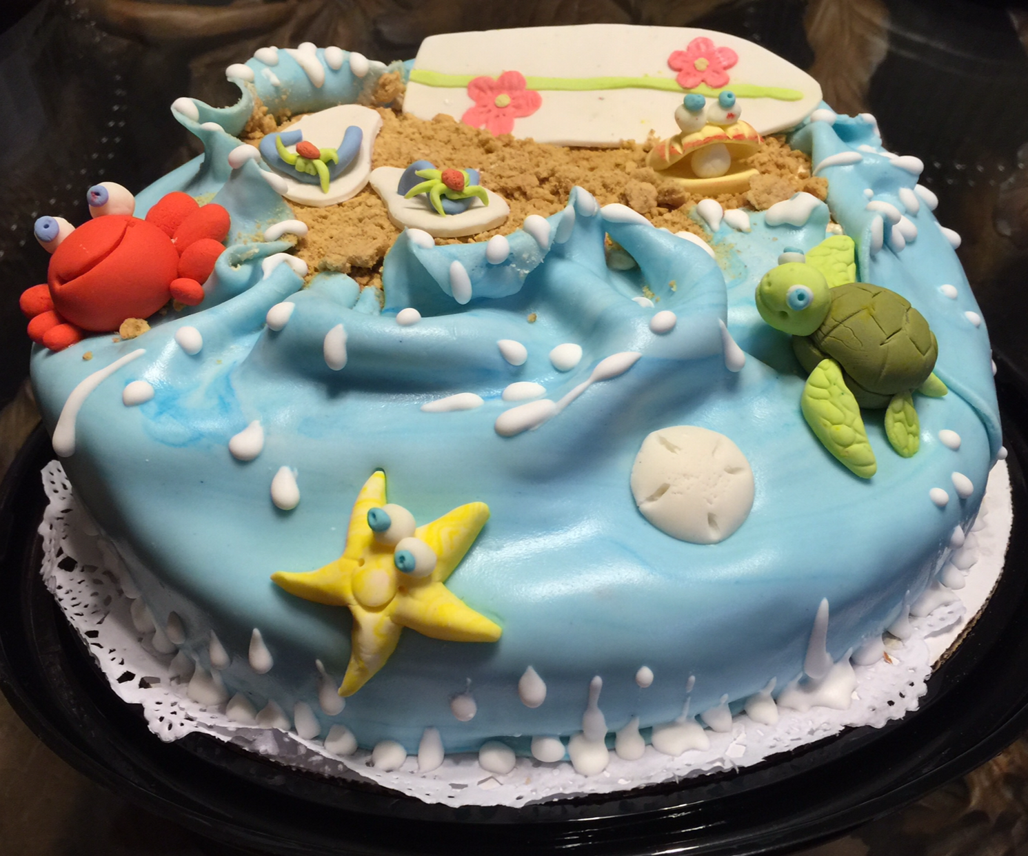 Life's a Beach! a Free-Hand Cake Decorating