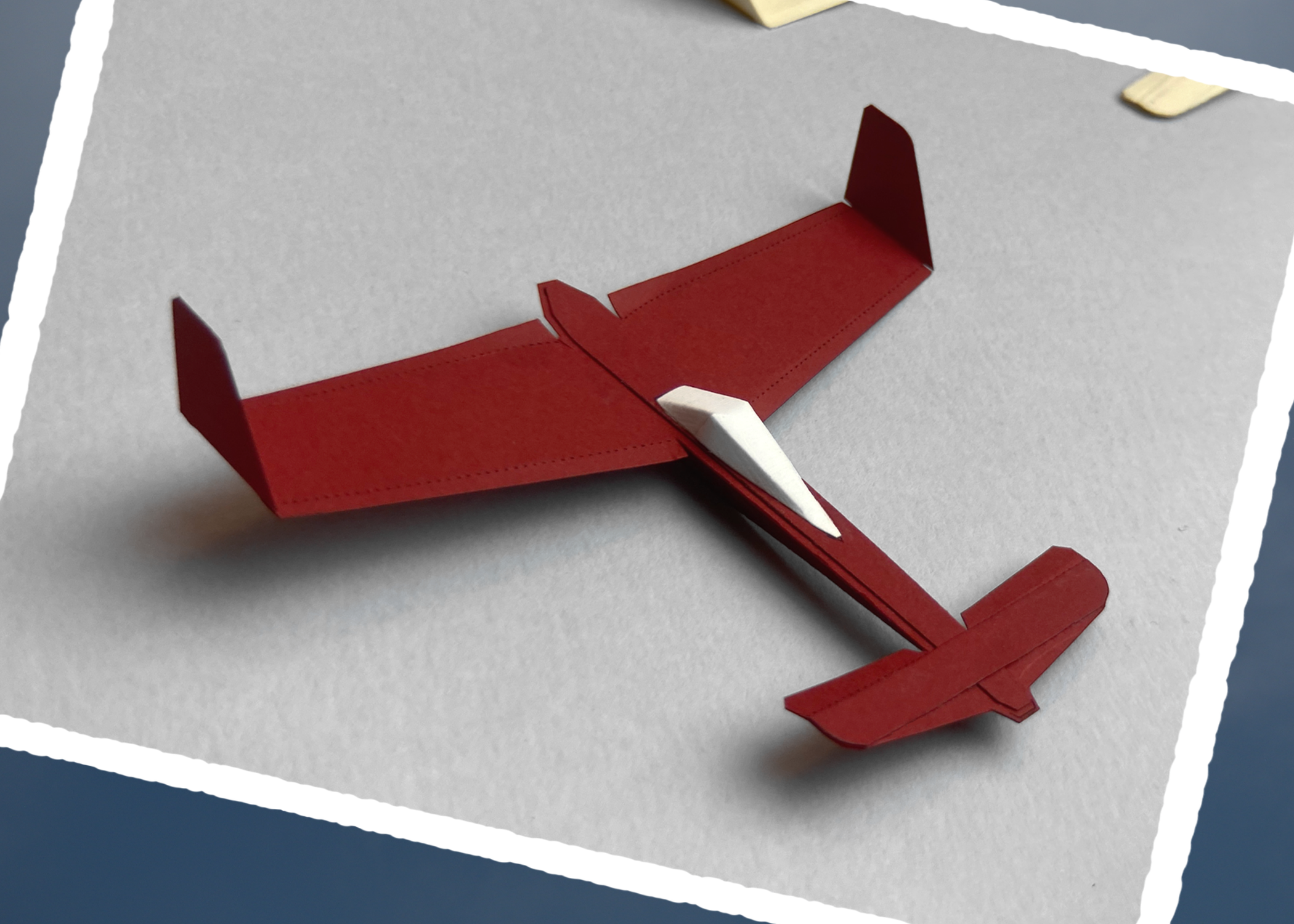 Micro Canard Glider Made of Card Stock 6 Steps (with Pictures