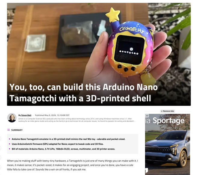 Arduino Nano Tamagotchi : 13 Steps (with Pictures) - Instructables