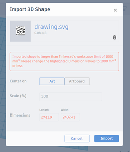 From 2D to 3D: Designing the Word Cloud for 3D Printing in Tinkercad