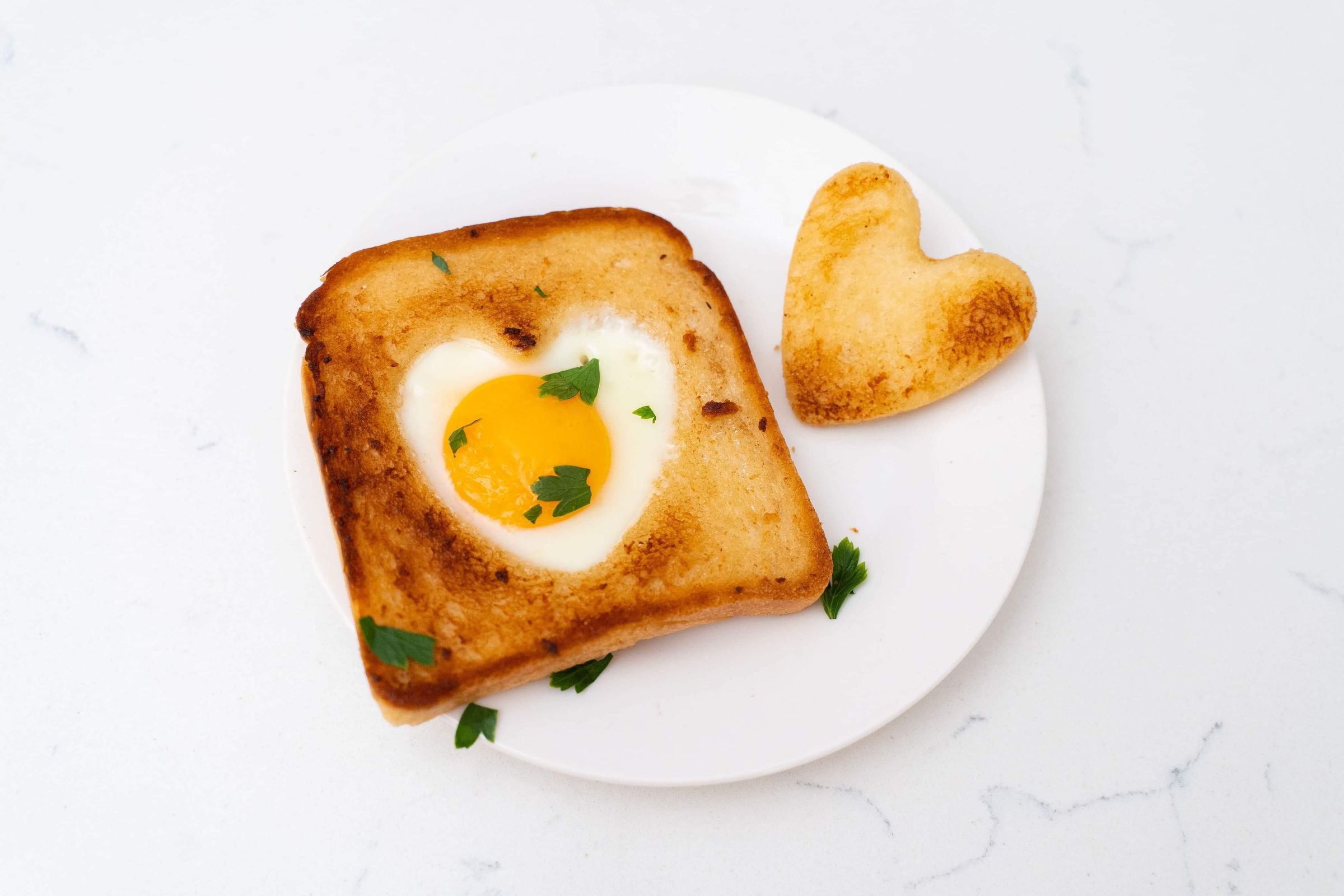Heart Shaped Toad in the Hole
