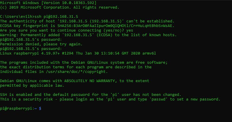 Connect to Raspberry Pi Using SSH