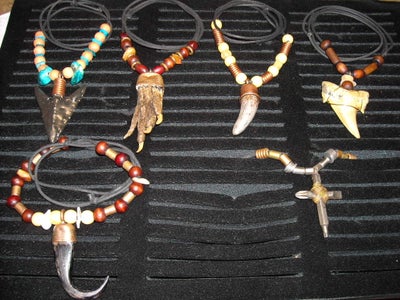 Fake Gator Tooth Necklace